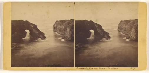 Vue de la côte, Mendocino