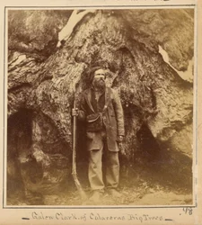 Galen Clark, Esq., Mariposa Grove, comté de Mariposa, Californie