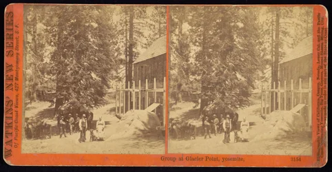 Groupe à Glacier Point, Yosemite