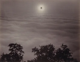 Éclipse solaire depuis le mont Santa Lucia