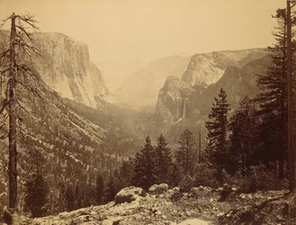Vallée de Yosemite depuis Inspiration Point