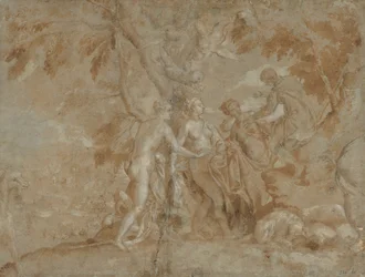 Le jugement de Pâris, vers 1585