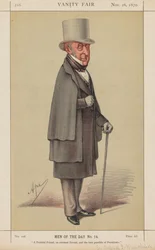 Vanity Fair : Hommes du Jour No. 14 Un Ami Fidèle, un Savant éminent..., 1870