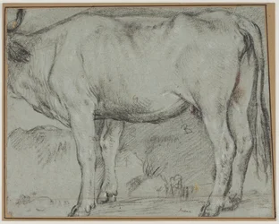 Vache debout (tête manquante)