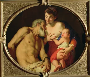 La Charité romaine (Cimon et Péro), vers 1690-1700