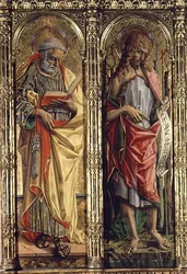 Saint Pierre et Saint Jean-Baptiste (détail)
