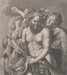 Bacchus accompagné d