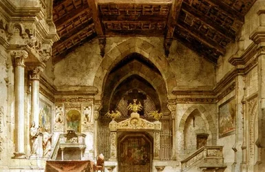 Décor de scène pour un opéra
