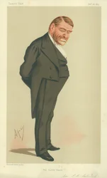 Général Robert Cumming Schenck, USA, 23 janvier 1875, caricature de Vanity Fair
