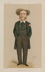 M. Albert Grant MP; Leicester Square; 21 février 1874; Vanity Fair; caricature