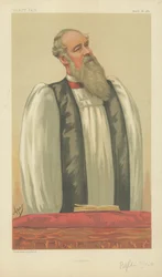 Le très révérend John Charles Ryle, évêque de Liverpool, Liverpool, 26 mars 1881, caricature de Vanity Fair