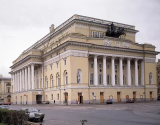 Le Théâtre Alexandrinsky à Saint-Pétersbourg