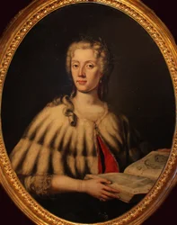 Portrait de Laura Bassi, 1711-1778, milieu du XVIIIe siècle