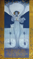 Suffrage des femmes, vers 1905