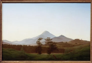 Paysage bohémien (Paysage de montagne)