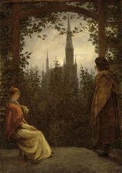 Tonnelle de jardin à Greifswald, 1818