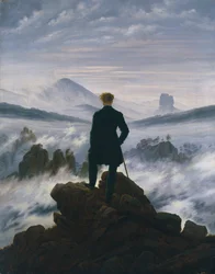 Le Voyageur au-dessus de la mer de brouillard, vers 1817