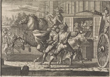 Attaque de Nicolau Monteiro, prieur de Cedofeita, dans les rues de Rome