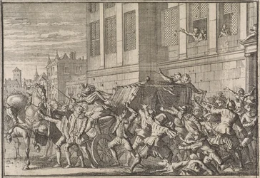 Attaque à Madrid sur le carrosse du comte d