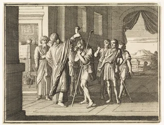 David sacré roi par Samuel