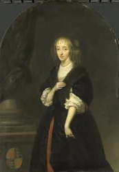 Portrait de Jacoba Bicker (1640-95), épouse de Pieter de Graeff