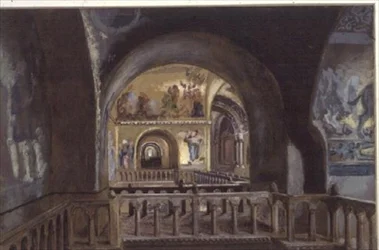Vue depuis une Galerie de la Basilique Saint-Marc, Venise