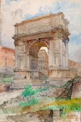 Arc de Titus, Rome, 1933