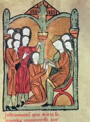 La comtesse de Béarn prête serment à Alphonse II d