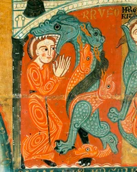Le Martyre de Sainte Marguerite (détail)