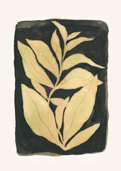 Feuilles botaniques élégantes