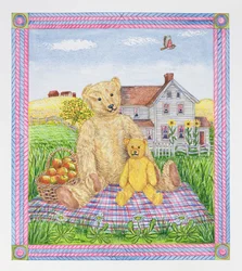 Le pique-nique des ours en peluche