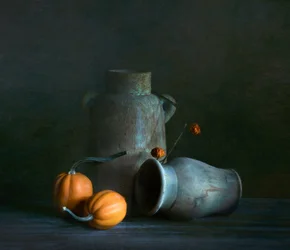 Citrouilles rustiques à l