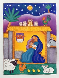 Une crèche de ferme, 1996