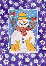 Flocons de neige de Noël