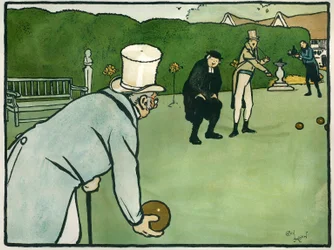 Anciens sports et jeux anglais : Boules
