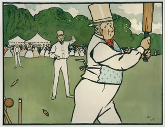 Vieux sports et jeux anglais : Cricket