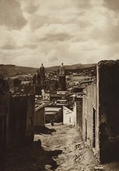 Mexique : Zacatecas (photo n/b)