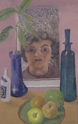 Millie à une fenêtre