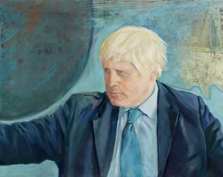 Boris Johnson, 2019 (huile sur toile)