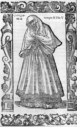 Renaissance : une courtisane à l