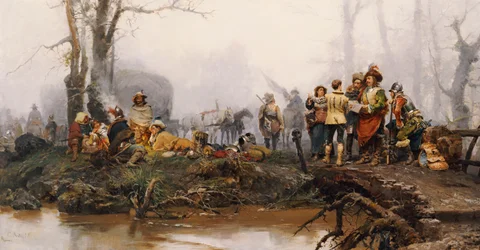 Le Campement, 1878