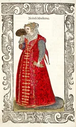 Nobili Moderne. De: De gli habiti antichi et moderni, 1598