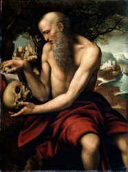 Saint Jérôme, fin 15ème ou début 16ème siècle