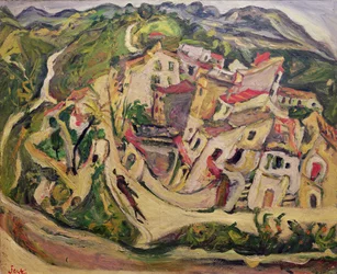 Maisons à Cagnes, 1923