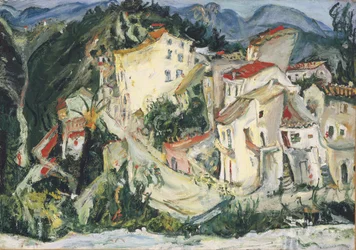 Paysage à Cagnes, vers 1924-1925