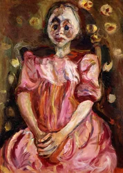 La Petite Fille en Rose, 1923-1924