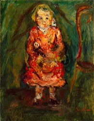 Jeune fille avec une poupée