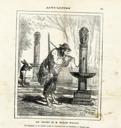 Illustration de Cham (1819-1879) dans Le Charivari