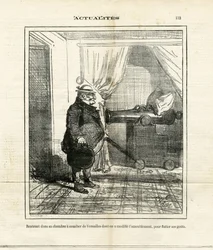 Illustration de Cham dans Le Charivari