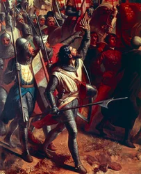 La bataille de Montgisard 1177, détail d